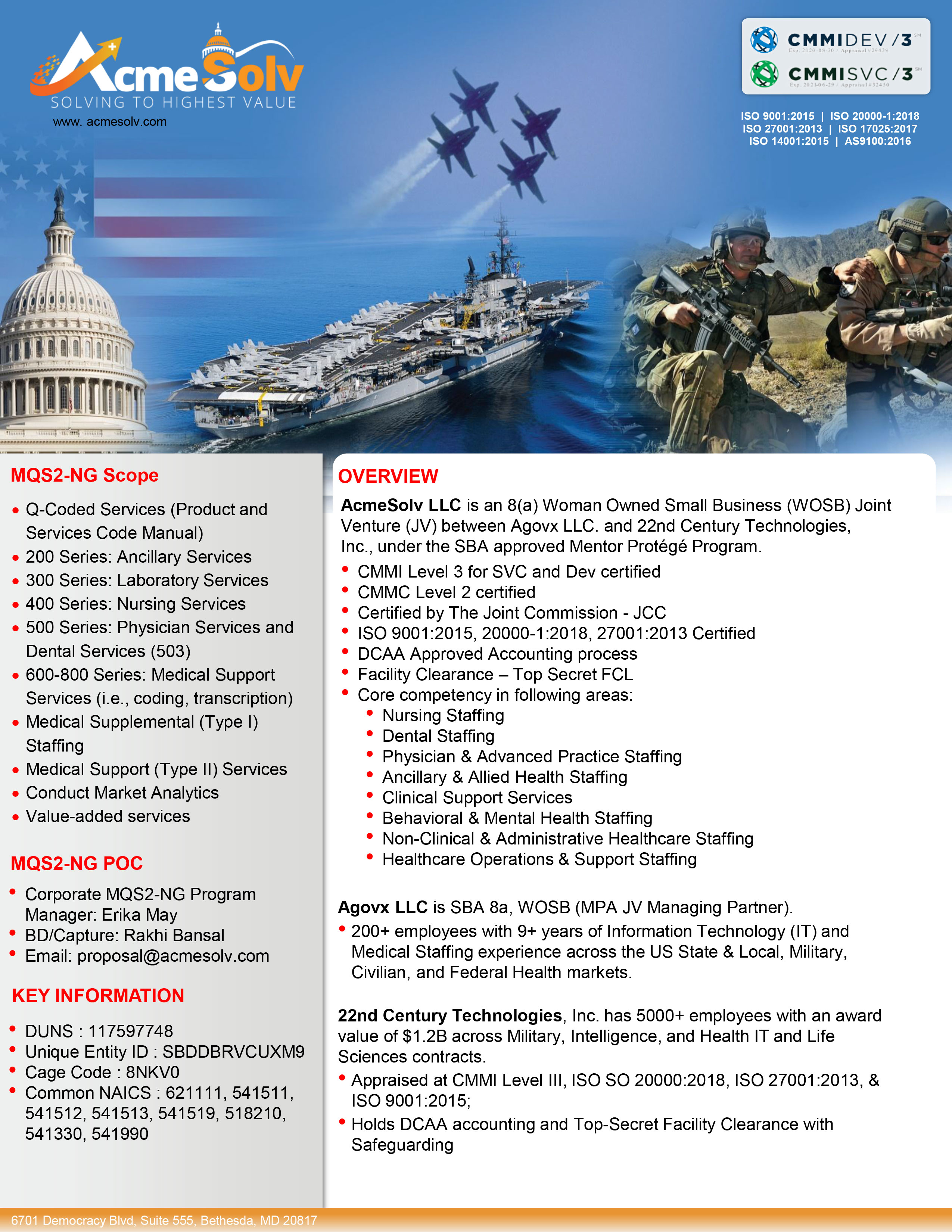 Capability Statement